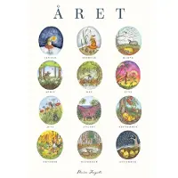 Turbine Året – Plakat med alle måneder | Elvira Fragola