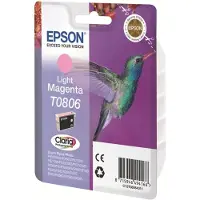 Epson T0806 Blækpatron Ljus magenta