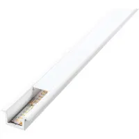 SG ARMATUREN StripLine 1,8m Hvid profil indbygget - uden LED strip og driver