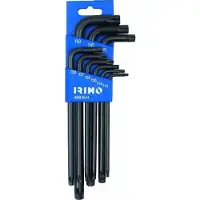 SOLAR PLUS T10-t50 458-9-h Torx-nøglesæt 9 Enheder