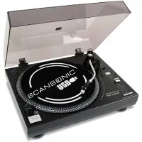 Scansonic USB100 - Pladespiller Sort