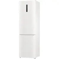 Gorenje NRK6202AW4 - Køleskab/fryser - bund-fryser - bredde: 60 cm - dybde: 59.2 cm - højde: 200 cm - 331 liter - Klasse E - hvid