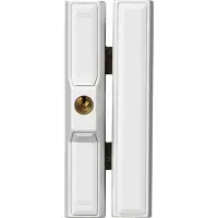 ABUS FTS88W AL0125, Vindueslås, Hvid, Hvid, Monokromatisk, Cylinderlås, 50 mm