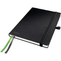 Leitz Notesbog Complete A5 kvadreret sort