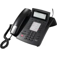 AGFEO ST 42, Analog telefon, 1000 entries, Nummervisning, Sort