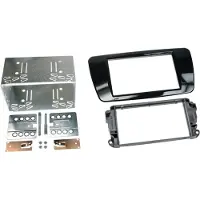 ACV 2-DIN kit Ibiza 6j 08-> piano blank sort