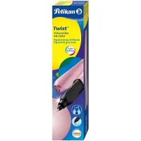 Pelikan R457, Drejelig tilbagetrækkelig kuglepen, Sort, Rose, 0,3 mm, Ambidextrous, Tyskland, Kasse