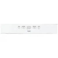 Whirlpool WUE 2B26 - Opvaskemaskine - til indbygning - Niche - bredde: 60 cm - dybde: 59 cm - højde: 82 cm - hvid
