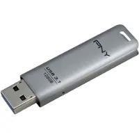 PNY Elite Steel - USB flashdrive - 128 GB - USB 3.1