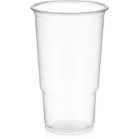 CaterSource Plastglas 30 cl Ø80x122 mm PP klar - (20 poser x 100 stk.)