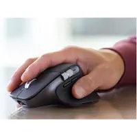 Logitech Master Series MX Master 3S for Business - Mus - ergonomisk - højrehåndet - optisk - 7 knapper - trådløs - Bluetooth - Logi Bolt USB-modtager - grafit