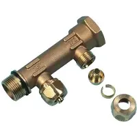 Uponor Fordeler rør 3/4 2x15 mm med fast muffe