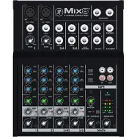 Mackie Mix8, 8 kanaler, Sort