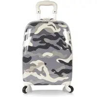 Heys Fashion Spinner børnekuffert, grå camo