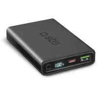SBS TEBB10000LCDEVOPD20K, 10000 mAh, Lithium polymer (LiPo), 20 W, Sort