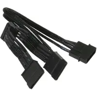 NZXT CB-43SATA, 0,2 m, Sort