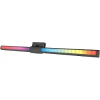 Savio LB-01 Light Bar RGB, Rektangulær, Sort, Aluminium, Hjem, Kontor, 7,5 W, RGB