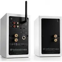 Audioengine HD3, 2.0 kanaler, Kabel & trådløs, 15 W, 65 - 22000 Hz, Hvid