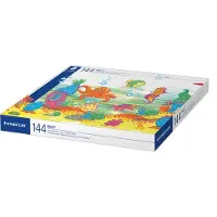 Staedtler Fibertusser Noris 340 Jumbo fibre-tip pen - med 144 stk. ass. farver