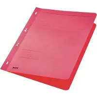 Leitz - Fladbarrefil - for A4 (210 x 297 mm) - kapacitet: 170 ark - rød