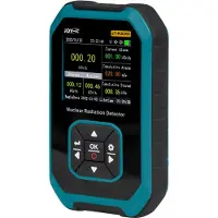 Joy-It JT-RAD01, Digital, Sort, Turkis, Batteri, Lithium-Ion (Li-Ion), 77 mm, 122 mm