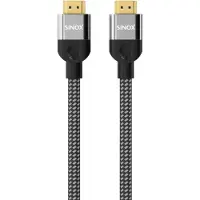 Sinox beslag Sinox SinoxULTRA HDMI kabel 8K60Hz+E. Sort., 2 m, HDMI Type A (Standard), HDMI Type A (Standard), 48 Gbit/sek., Sort