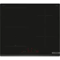 Bosch Serie | 6 PVS63KHC1Z - Induktions kogeplade - 4 plader - Niche - bredde: 56 cm - dybde: 49 cm facetteret front - sort