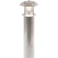 SOLAR PLUS DeKanon pullertarmatur f/Ø133mm mast. E27. f/Retrofit LED. Varmgalvaniseret. Klasse I