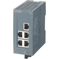 Siemens 6GK50050BA001AB2, Ikke administreret, L2, Fast Ethernet (10/100), Kan monteres på væggen