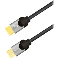 Sinox beslag Sinox ULTRAHD - High Speed - HDMI-kabel med Ethernet - HDMI han til HDMI han - 1 m - sort - 8K UHD (7680 x 4320) support