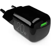 Puro MiniPro Wall Charger GaN - Strømoplader 1 x USB-C 20W PD (sort)