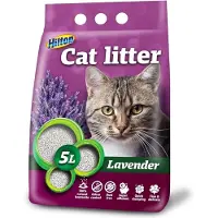 Hilton bentonit lavendel klumpende kattegrus - 5 l