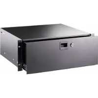 Adam hall 87404 19 tommer rackskuffe 4 U Stål