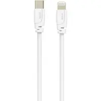 Sinox beslag Sinox PRO USB C til Lightning kabel. 1m. Hvid, 1 m, Lightning, USB C, Hanstik, Hanstik, Hvid