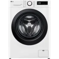 LG Serie R5 F4DR509SBW - Vaske-/ tørremaskine - bredde: 60 cm - dybde: 62 cm - højde: 85 cm - frontbetjening - 9 kg - 1400 rpm - hvid