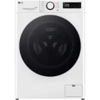 LG Serie R5 F2DR509S1W - Vaske-/ tørremaskine - bredde: 60 cm - dybde: 53.5 cm - højde: 85 cm - frontbetjening - 9 kg - 1200 rpm - hvid
