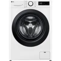 LG Serie R5 F2WR508SWW - Vaskemaskine - bredde: 60 cm - dybde: 53.5 cm - højde: 85 cm - frontbetjening - 8 kg - 1200 rpm - hvid