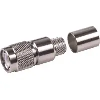 Ventev CON-05-400-CP, TNC, TNC, Hanstik, 50 ohm (O), Sølv, Messing