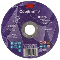 3M 3MTM CubitronTM 3 Skæreskive 88775 36+ T41 125 mm x 2 mm x 22,23 mm EN 25/pakning 50 stk./kasse - (50 stk.)