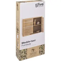 Northix Sicela Bamboo Hængende Skab
