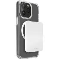 Puro Slim Power Mag 4200mAh Power Bank med MagSafe USB-C - Hvid