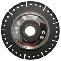 SYDVESTA Diamantklinge Ø125mm - Duo Complete, f/orange kloakrørrør, anvendes med ERC 350