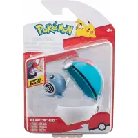 Pokémon Clip N Go Poliwag with lure ball