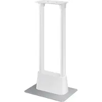 Samsung STN-KM24A - Stativ - for kiosk - hvid - skærmstørrelse: 24 - gulvstående - for KM24A