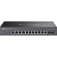 TP-LINK Omada ER7412-M2, Ethernet WAN, 2.5 Gigabit Ethernet, Gigabit Ethernet, Sort