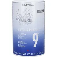 Goldwell Light Dimensions Oxycur Platin 9+ Blegepulver 500 g