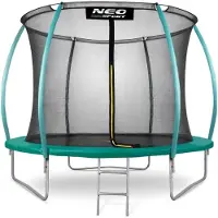 Neo-Sport 8 pėdų / 252 cm profiliuotas sodo batutas su vidiniu tinklu „“