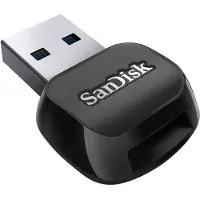 SanDisk QuickFlow - Kortlæser (microSD, microSDHC, microSDHC UHS-I, microSDXC, microSDXC UHS-I) - USB 3.2 Gen 1