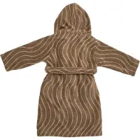 Leander badehåndklæbe str. 5-6 år Woodland bomuld - Mocca