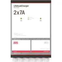 Defa lifeboatcharger 36-62vac 2x7a